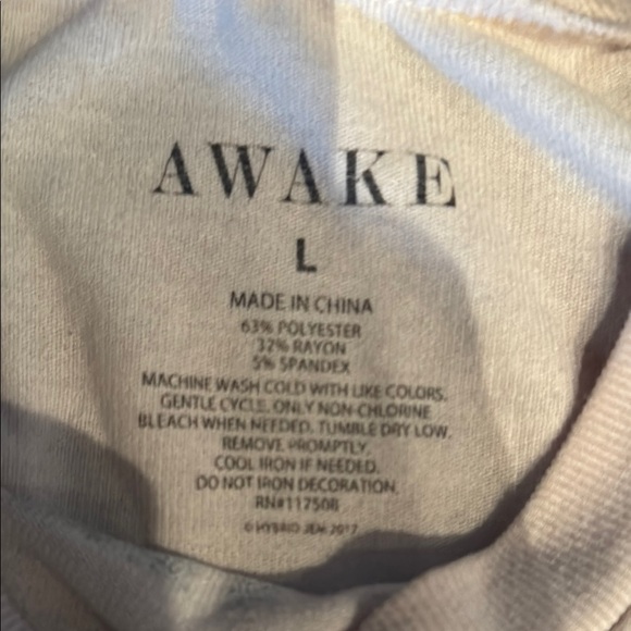 LIGHT pink Sweatshirt with Black Text - Picture 2 of 4